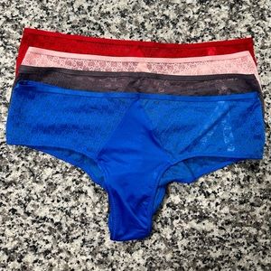 Victoria’s Secret “4” Pair Panty Bundle